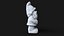 Wooden dwarf statue