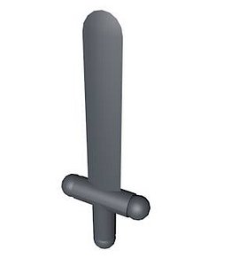 3d model lego small long sword