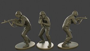 3D CzechSlovak Communist Soldier CCS1 004