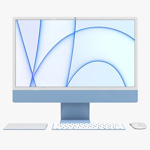 Apple iMac 24 inch 2021 Blue