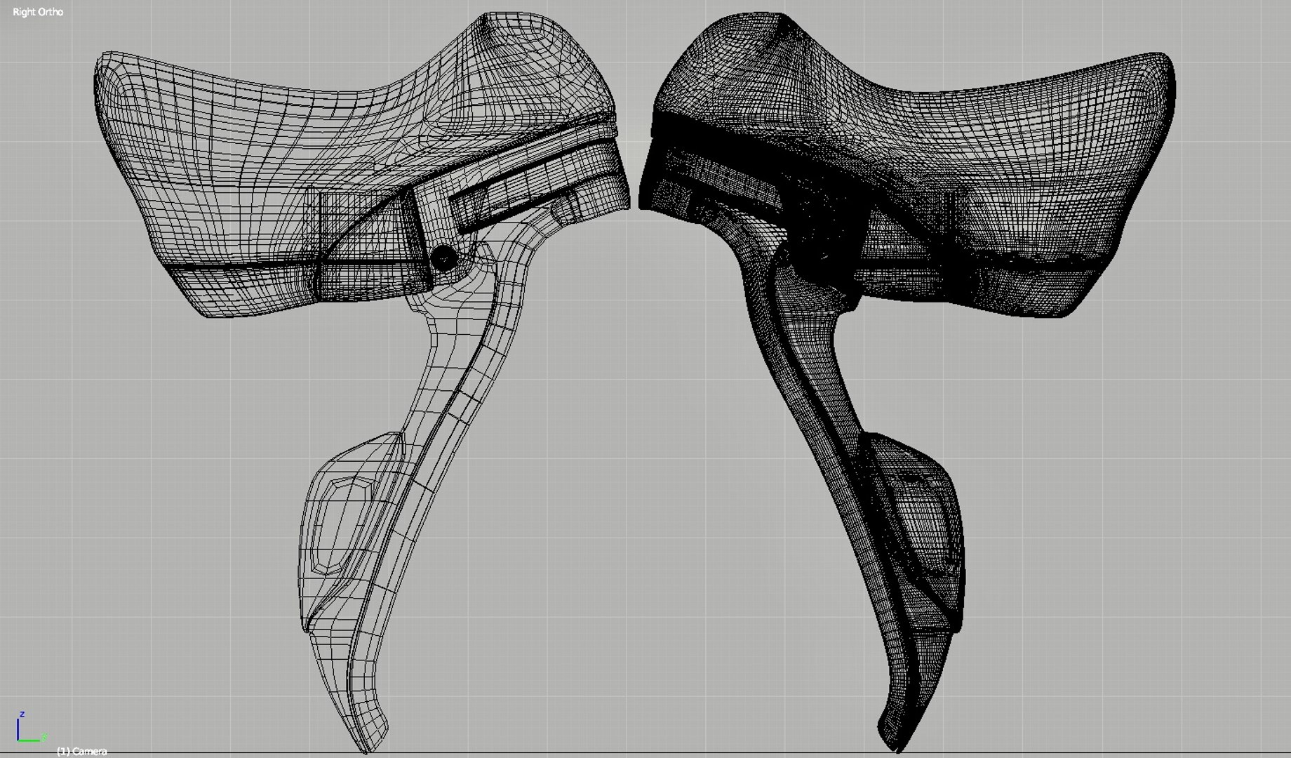 Shimano Ultegra Lever 3D Model - TurboSquid 1225009