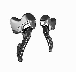 shimano ultegra lever 3D model