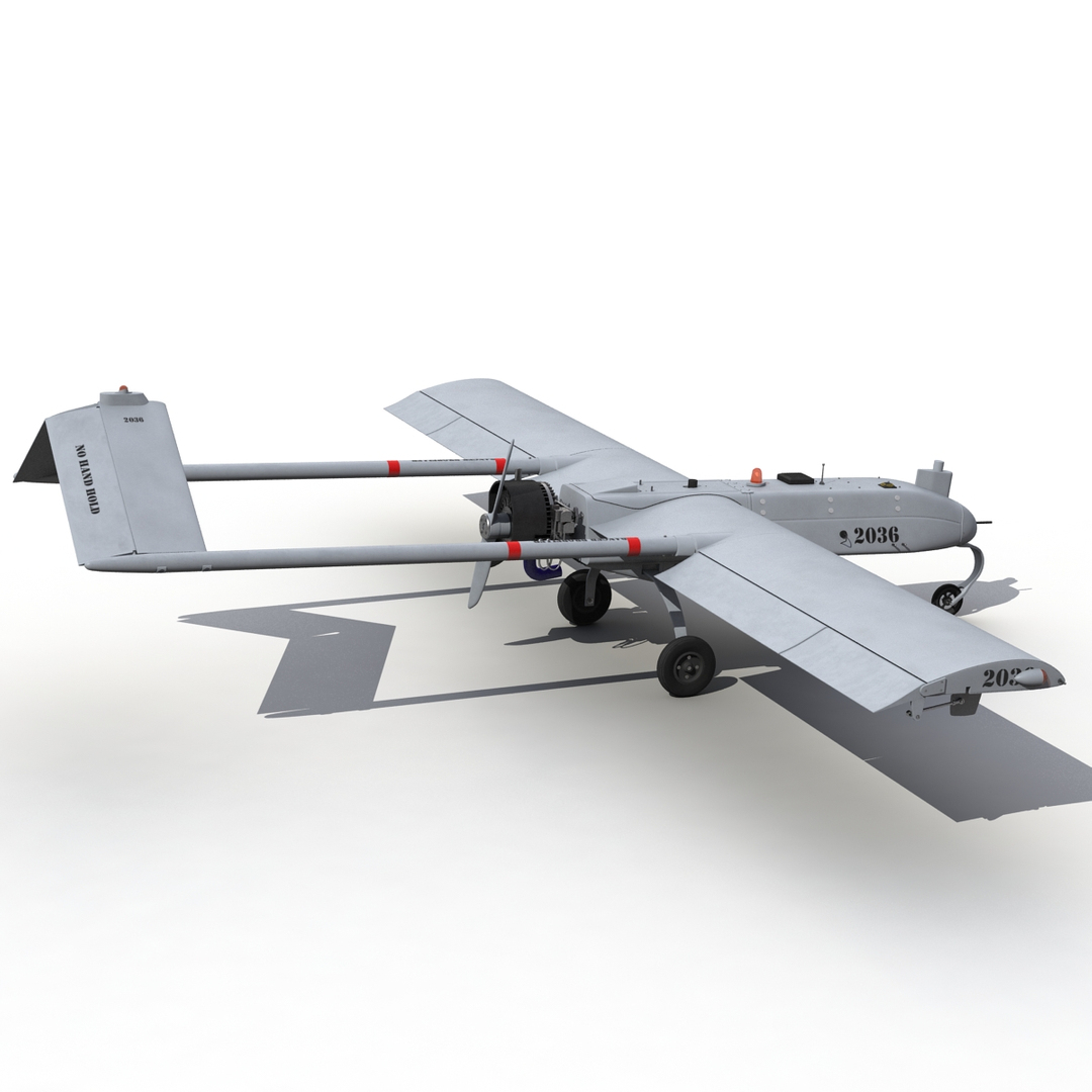 aai rq-7 shadow uav 3ds