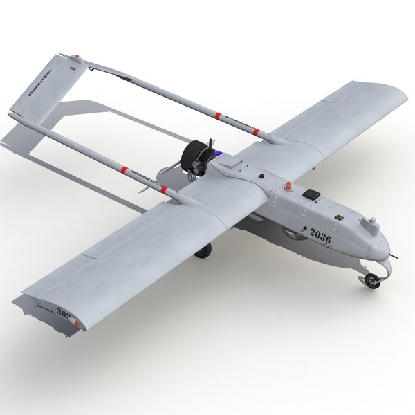 aai rq-7 shadow uav 3ds