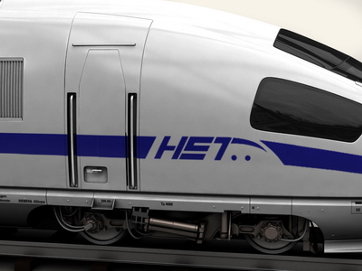 3d Generic Speed Train Model
