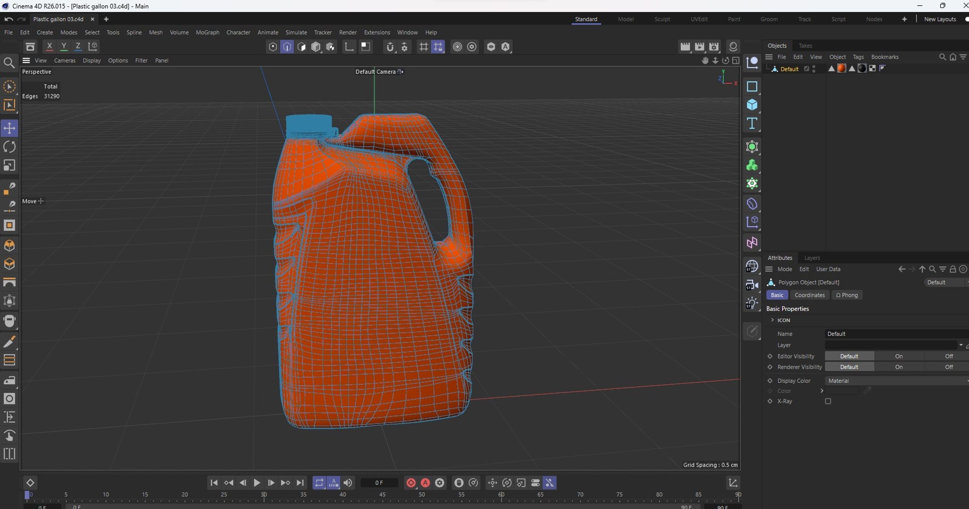 Plastic Gallon 3D - TurboSquid 2014761