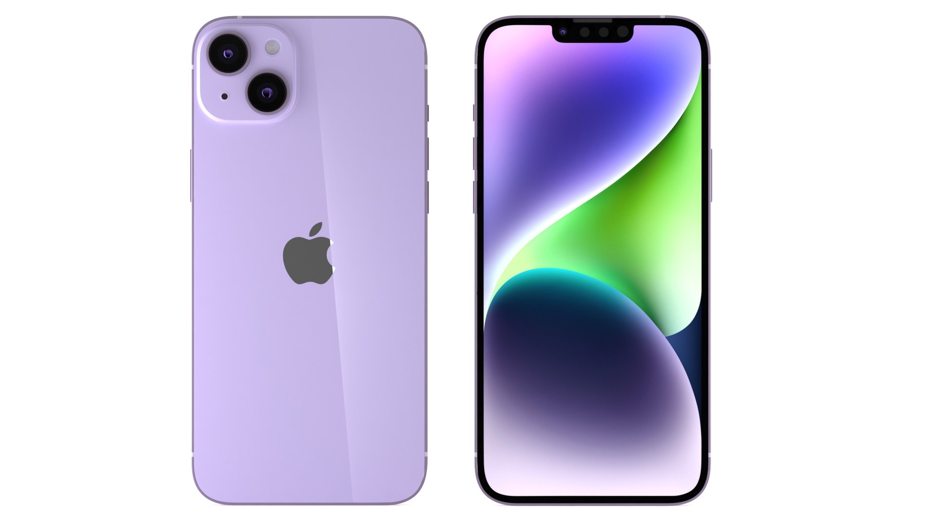 3D Apple iPhone 14 Plus Purple TurboSquid 2073986