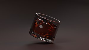 3D model copo drink