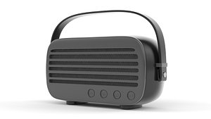 3D Portable Speaker model