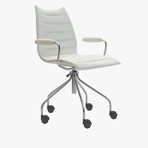 Kartell Maui Soft Chair on Casters