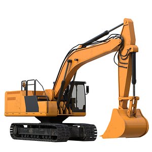 excavator 3D