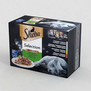 3D Sheba Selection Sachettes Box 12x85g 2021 model