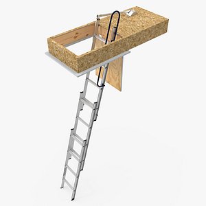 Metal Attic Ladder