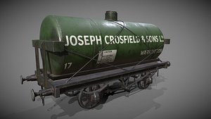 3D Rail Tanker