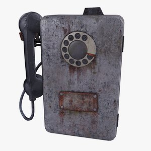 3D pripyat payphone