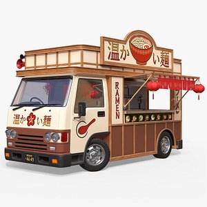 Japanese Generic Ramen Food Truck PBR
