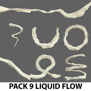 liquid flow pack water model