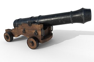 3D gun ships pbr