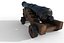 Arma de Navios PBR Low poly