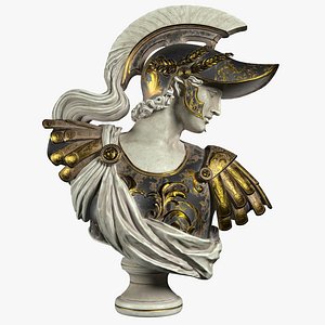 Athena Bust(1) 3D model
