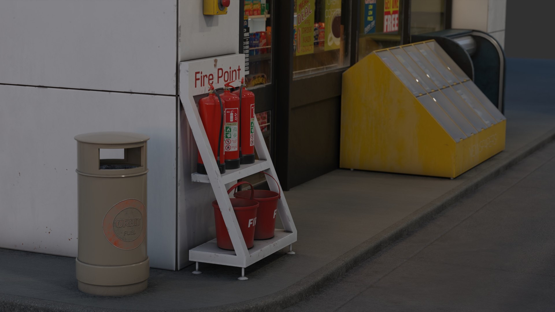 Gas Station PBR realistic 3D model https://p.turbosquid.com/ts-thumb/rx/nRVyum/E7/image_18/jpg/1750671653/1920x1080/fit_q87/8487eae31edac3f37299b07c3ca61070b6e429be/image_18.jpg