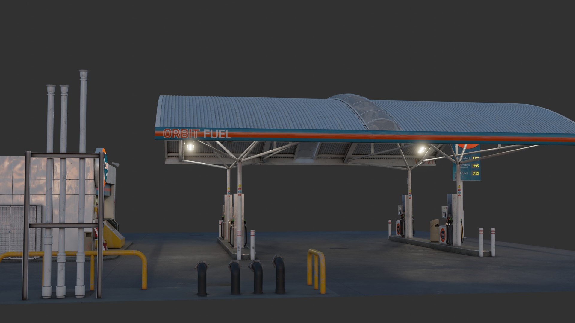 Gas Station PBR realistic 3D model https://p.turbosquid.com/ts-thumb/rx/nRVyum/QK/image_8/jpg/1750671648/1920x1080/fit_q87/df5c22248f2ccf7027754094a6e699dd8138214e/image_8.jpg