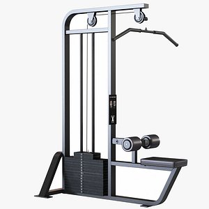 Gym Lat Machine 2 3D