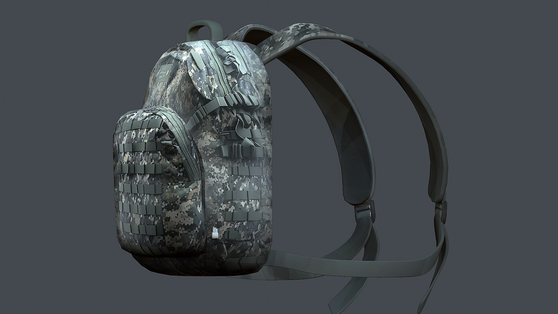 Backpack Camping Bag Baggage 3D - TurboSquid 2044086