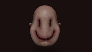 Smiley Mask - Terror Creepy Halloween