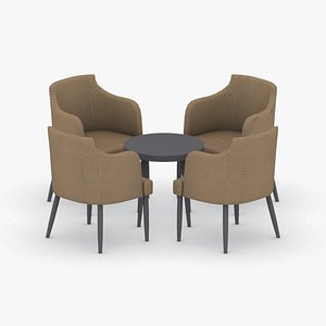 0641 - Table and Chairs Set