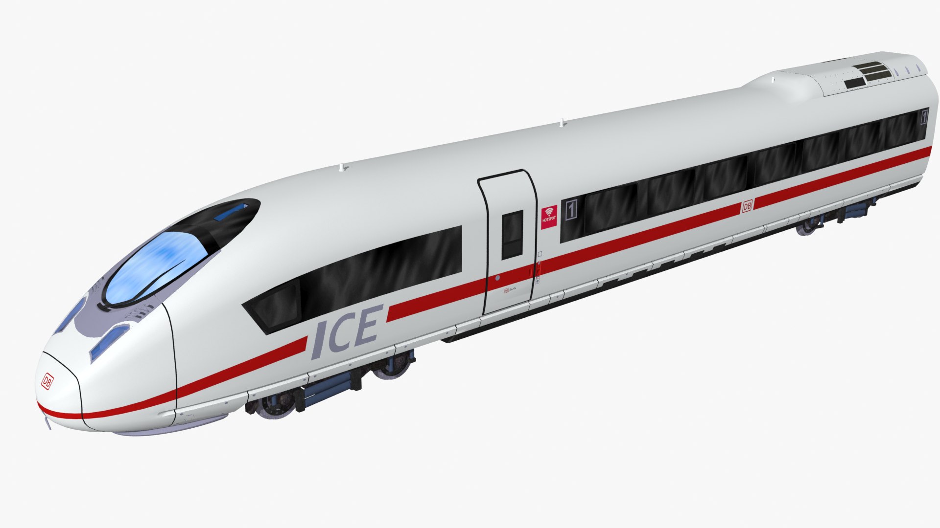 Ice 3 Ms - Siemens Velaro D - Db Class 407 - Electric High Speed ...