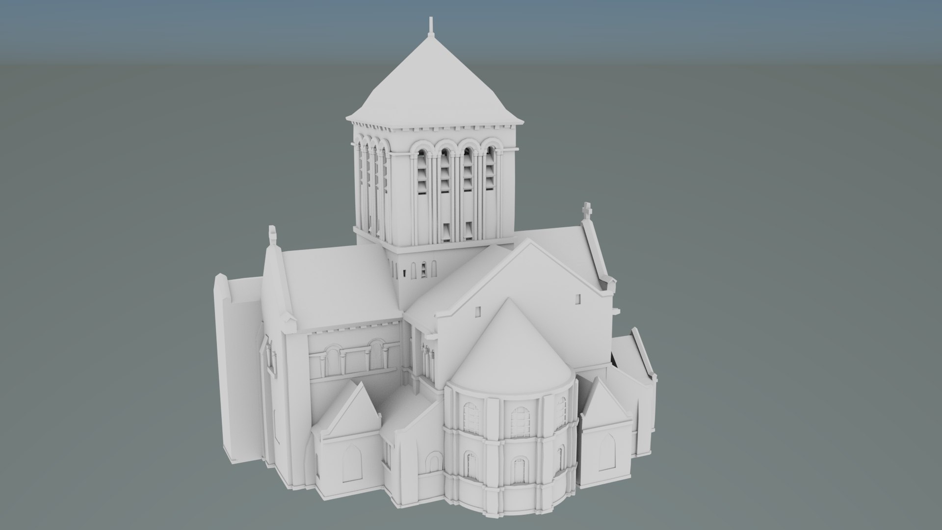Church 3D Model - TurboSquid 2131343