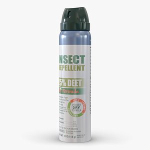 3d model mosquito repellent bottle generic