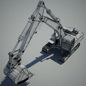 High Poly Digger