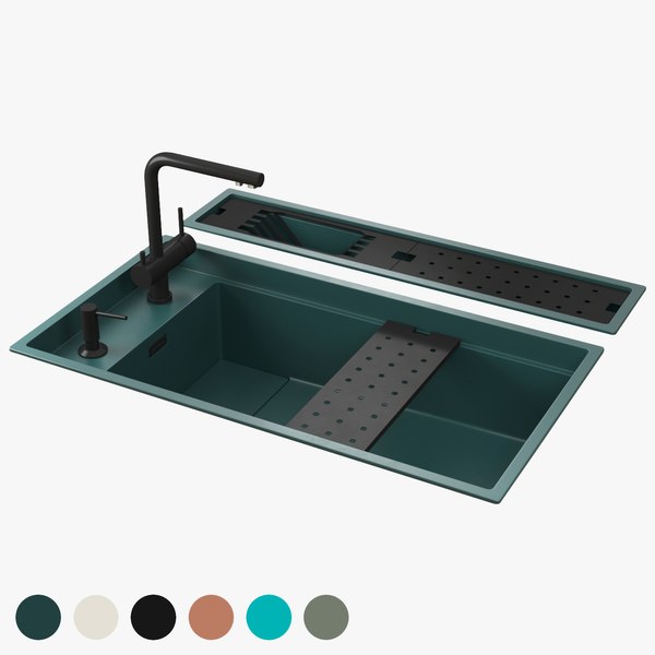 Kitchen Sink STL Models for Download | TurboSquid