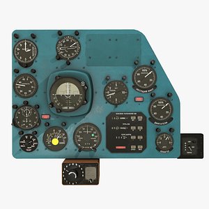 right panels board mi-8mt 3D model