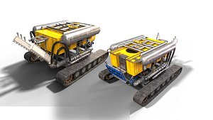 3D model Subsea Cable Trencher