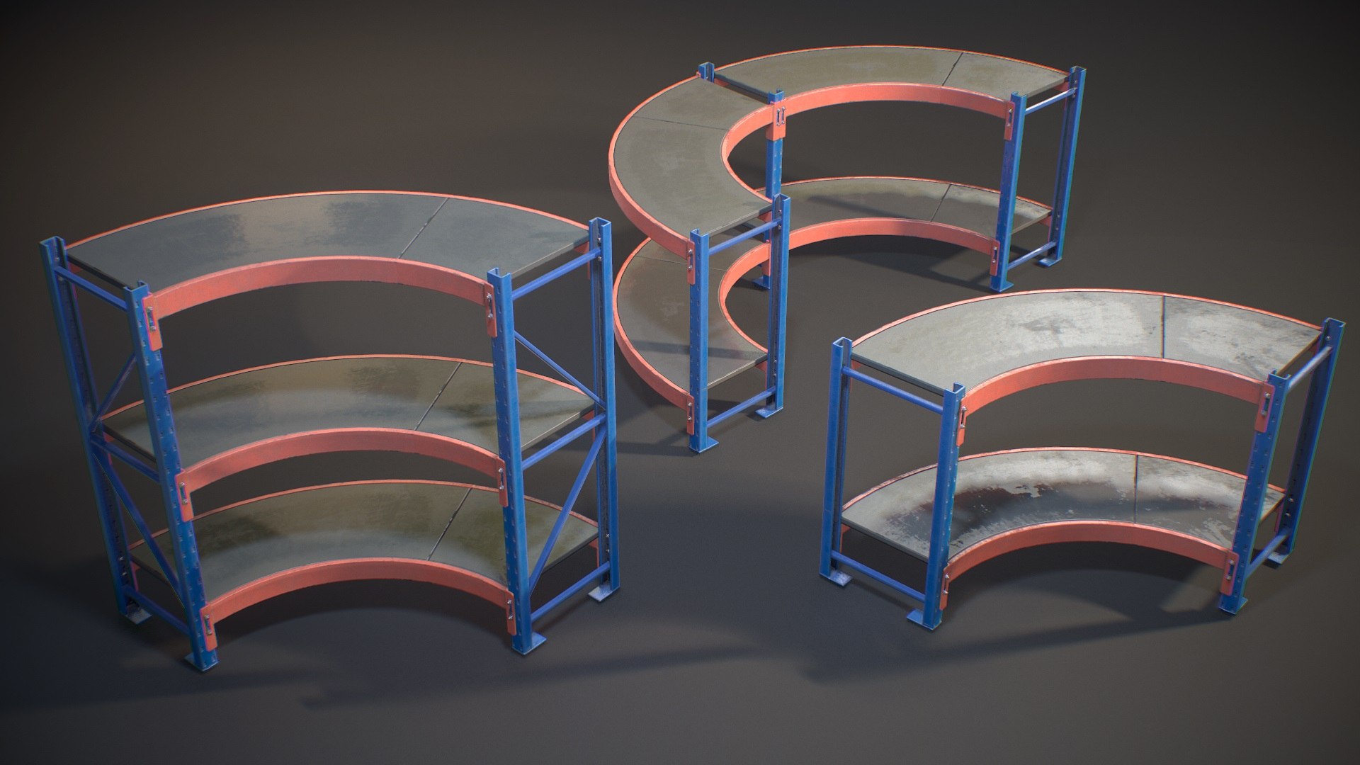 3D Model Storage Rack - Modular - TurboSquid 1179400