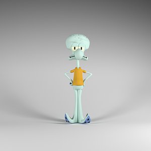 Squidward 3D