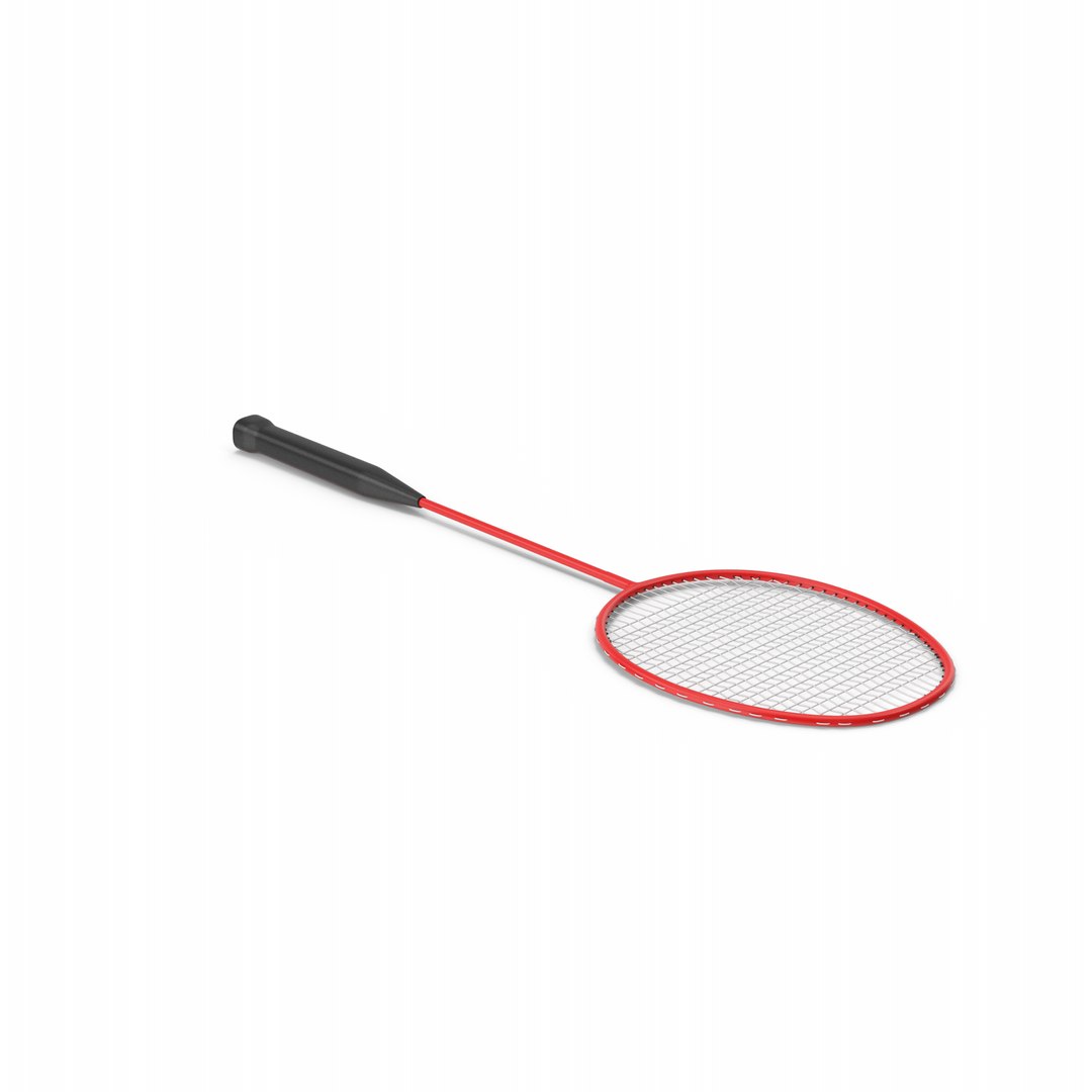 3D Badminton Racket TurboSquid 1982996