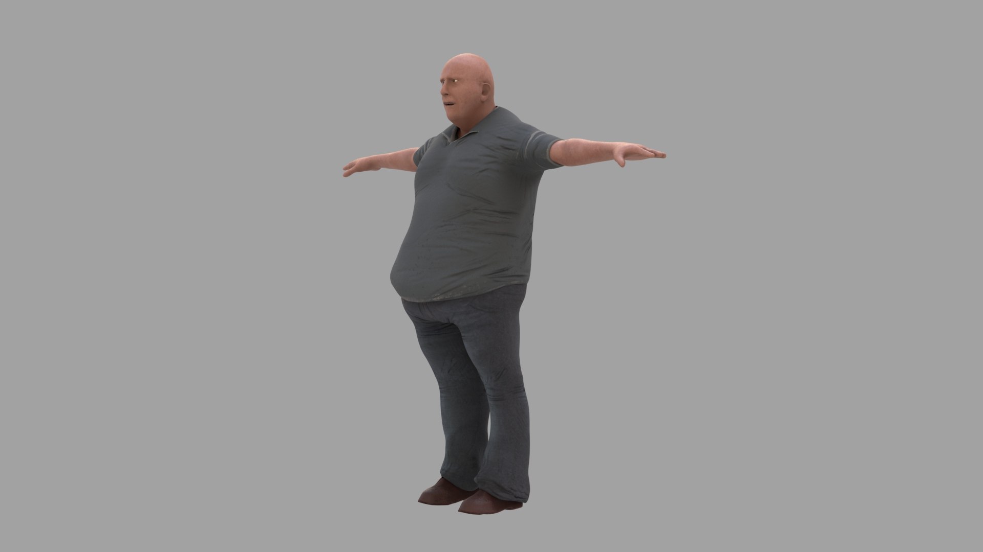 Fat man in pose practicing yoga vector de Stock | Adobe Stock
