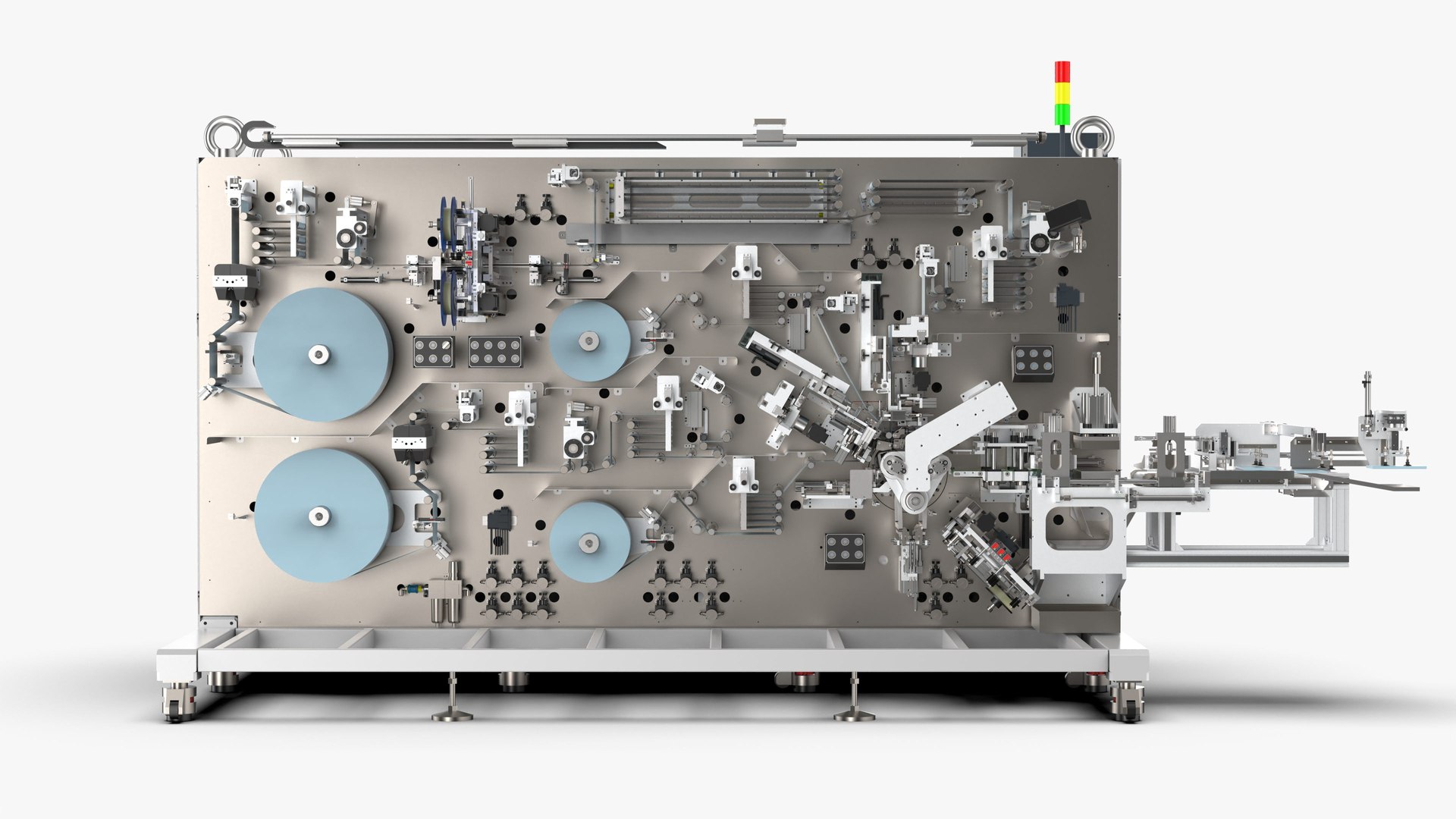 3D Automatic Lithium Battery Cell Winding Machine - TurboSquid 2422533