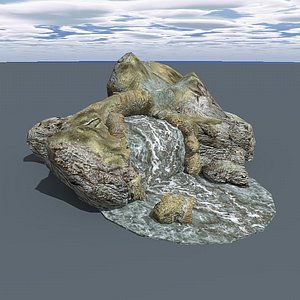 Rock 7 Waterfall