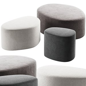 3D model 284 seating pouf Swole Ottoman