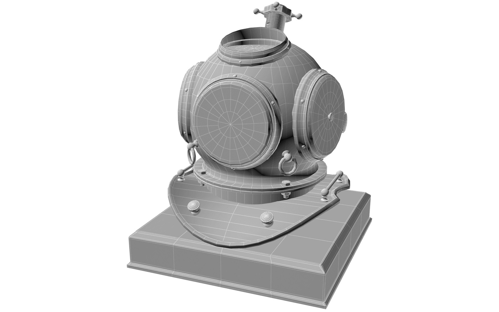 3D Vintage Nautical Decor https://p.turbosquid.com/ts-thumb/ry/azsvA8/JY/helmetclock_30/png/1674736935/1920x1080/fit_q87/4020bc19e63c15f55ff894304c15836e0f53f069/helmetclock_30.jpg