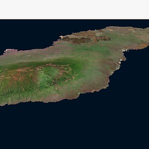 San Cristobal Island Galapagos Archipelago of Ecuador 3D model