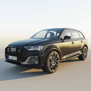 3D Audi Q7 S quattro model