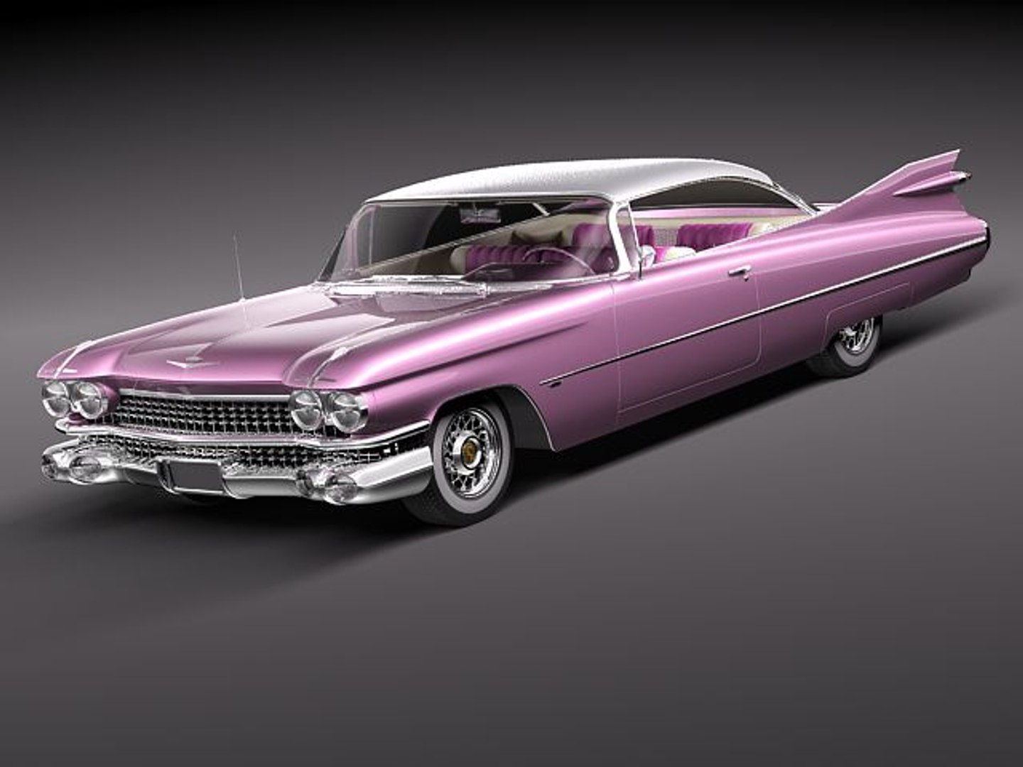 キャデラックエルドラド62シリーズ1959クーペ3Dモデル - TurboSquid 530115