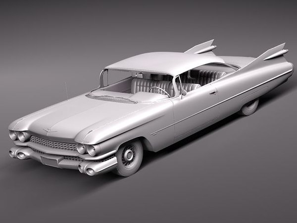 キャデラックエルドラド62シリーズ1959クーペ3Dモデル - TurboSquid 530115