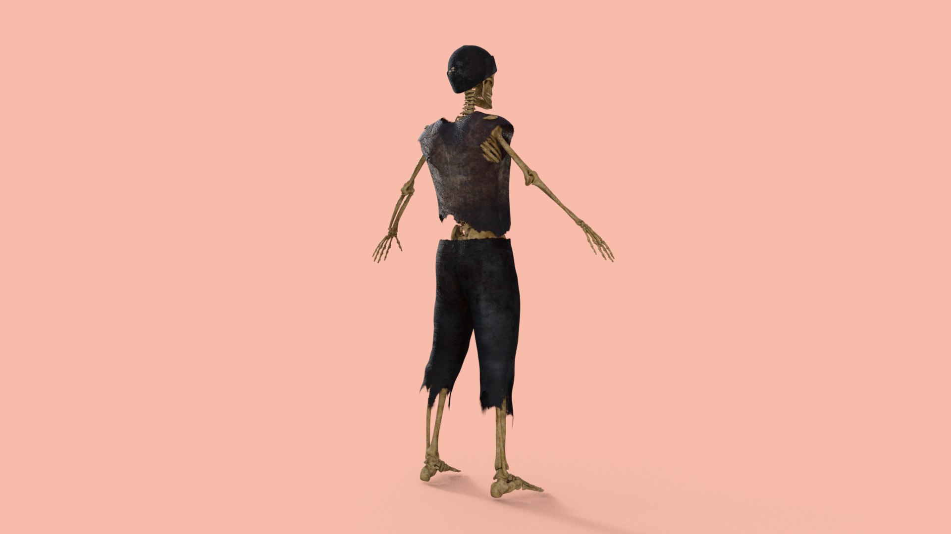 Scary Skeleton 3D model - TurboSquid 1983392